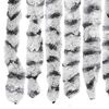vidaXL Insect Curtain Light and Dark Grey 56x185 cm Chenille