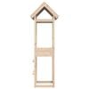 vidaXL Play Tower Brown 52.5 x 46.5 x 195 cm Solid Pine Wood