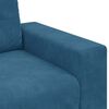 vidaXL Sofa Blue 160 x 77 x 82 cm Fabric