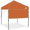 vidaXL Pop-up Canopy Tent Orange 200 x 200 cm Fabric