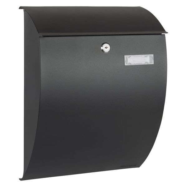 Practo Garden Mailbox Sheffield Black