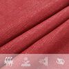 vidaXL Sunshade Sail 160 g/m² Red 2.5x5 m HDPE