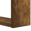 vidaXL Bookshelf Smoked Oak 52 x 25 x 71.5 cm Engineered Wood