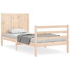 vidaXL Bed Frame without Mattress 100x200 cm Solid Wood