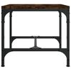 vidaXL Side Tables 2 pcs Smoked Oak 40x40x35 cm Engineered Wood