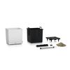 LECHUZA Planter CUBE Cottage 40 ALL-IN-ONE White