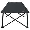 vidaXL Folding Camping Bed Manual Black 206 x 76 x 74 cm Oxford fabric