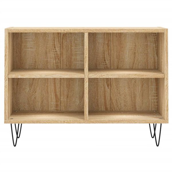 vidaXL TV Cabinet Sonoma Oak 69.5x30x50 cm Engineered Wood