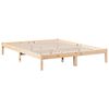 vidaXL Extra Long Bed Frame without Mattress 140x220 cm Solid Wood Pine