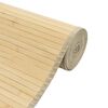 vidaXL Rug Rectangular Light Natural60x300 cm Bamboo