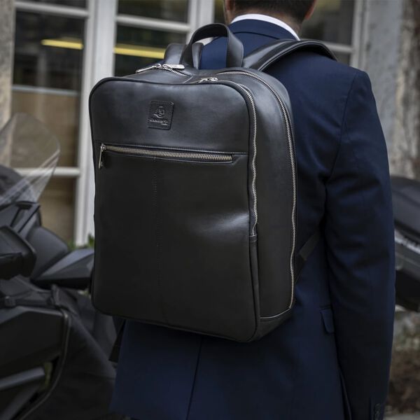 Exacompta Backpack Exactive Leather