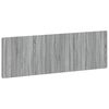 vidaXL Wall-Mounted Headboard ZWOLLE Grey Sonoma Engineered Wood
