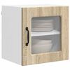 vidaXL Kitchen Cabinet with Shelf 2 pcs Sonoma Oak 40 x 31 x 40 cm