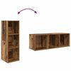 vidaXL TV Cabinet Set Wall-mounted 3 pcs Brown Engineered Wood