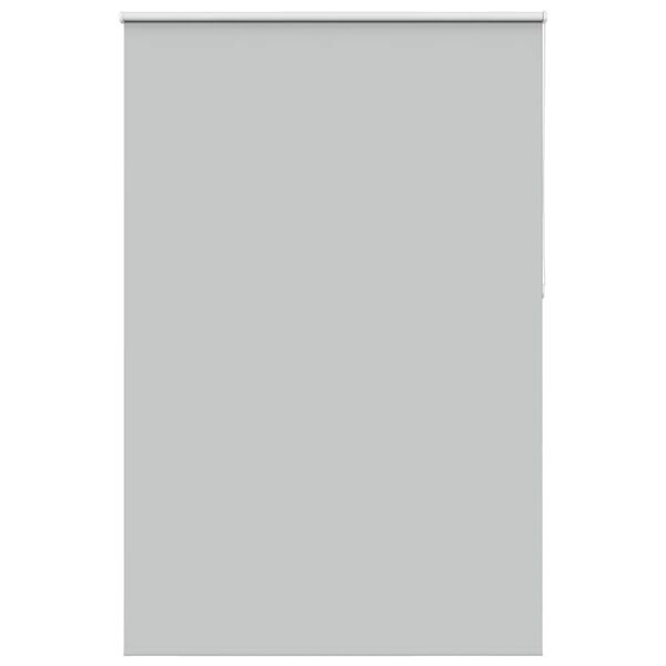 vidaXL Roller Blind Blackout Light Grey 165x230 cm Fabric Width 161.6 cm Polyester