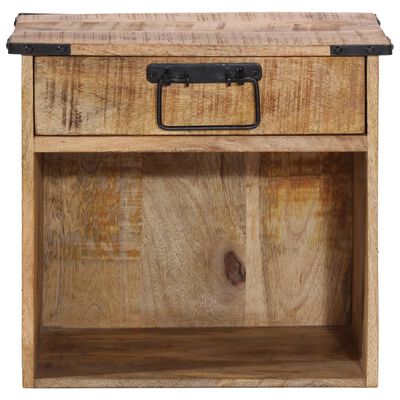 vidaXL Bedside Cabinet 40x30x37 cm Solid Wood Mango