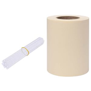 vidaXL Privacy Strip PVC 35x0.19 m Cream