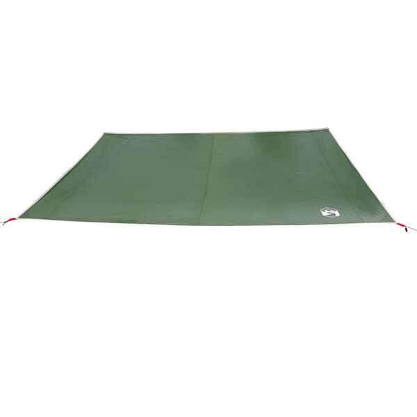 vidaXL Water Resistant Tarp with Roof Green
