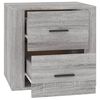 vidaXL Bedside Cabinet Grey Sonoma 50x39x47 cm