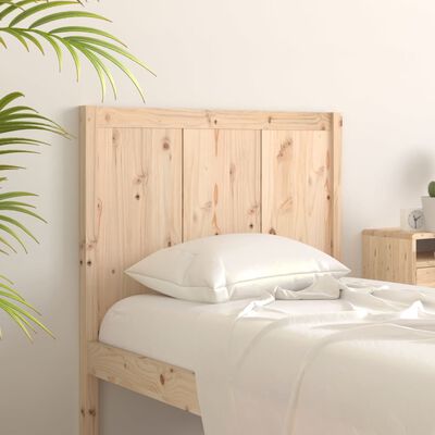 vidaXL Bed Headboard 95.5x4x100 cm Solid Pine Wood