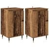 vidaXL Sideboard 2 pcs Old Wood 40 x 35 x 70 cm