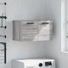 vidaXL Wall Cabinet Grey Sonoma 60x36,5x35 cm Engineered Wood
