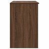 vidaXL Desk Brown Oak 86x49x76 cm Engineered Wood