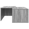 vidaXL Coffee Table Set 2 pcs Grey Sonoma Engineered Wood