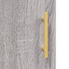 vidaXL Wall Mounted Cabinets 2 pcs Grey Sonoma Engineered Wood