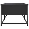vidaXL Coffee Table Black 100x51x40 cm Engineered Wood