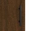 vidaXL Wall Mounted Cabinet Brown Oak 69.5x34x90 cm