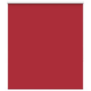 vidaXL Roller Blind Blackout Red 140x150 cm Fabric Width 136.6 cm Polyester
