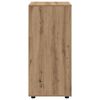 vidaXL Storage Cabinets 2 pcs Artisan Oak 60 x 48 x 105 cm