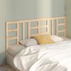 vidaXL Bed Headboard 206x4x100 cm Solid Wood Pine