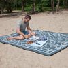 Bo-Camp Outdoor Rug Chill mat Oriental 5x2.5 m XXL Champagne