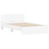 vidaXL Bed Frame without Mattress White 120x200 cm