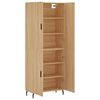 vidaXL Highboard Sonoma Oak 69.5x34x180 cm Engineered Wood