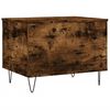 vidaXL Coffee Table Smoked Oak 60x44.5x45 cm Engineered Wood