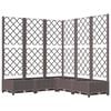 vidaXL Garden Brown 120 x 120 x 121.5 cm