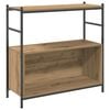 vidaXL Bookshelf 80 x 30 x 78.5 cm Engineered Wood Artisan Oak