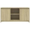 vidaXL TV Cabinet Sonoma Oak 102x37.5x52.5 cm Engineered Wood