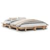 vidaXL Bed Frame without Mattress 120x200 cm Solid Wood Pine