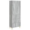 vidaXL Cabinet Set 2 pcs 66 x 34.5 x 90 cm Engineered Wood
