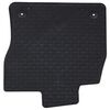 vidaXL Car Mat 4 pcs Black VW for PASSAT B8 Rubber