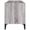 vidaXL Record Cabinet Grey Sonoma 74.5x38x48 cm Engineered Wood