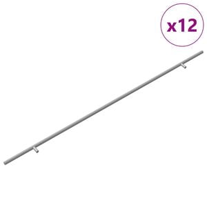 vidaXL Cabinet Handle 12 pcs Silver 900 mm Stainless Steel