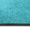 vidaXL Doormat Washable Cyan 90x120 cm