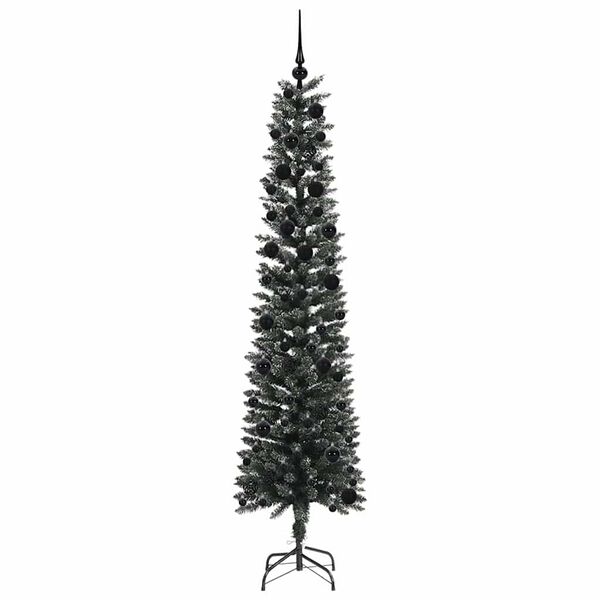 vidaXL Artificial Christmas Tree with 300 LEDs with Stand Green 240 cm