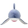 vidaXL White Shark Cuddly Toy Plush Blue and White