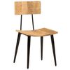 vidaXL Dining Chairs 2 pcs 44x40x80 cm Solid Wood Mango